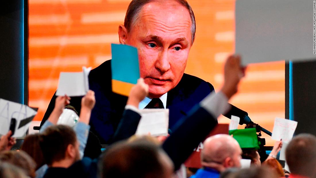 Vladimir Putin says Trump was impeached for ‘made-up reasons’