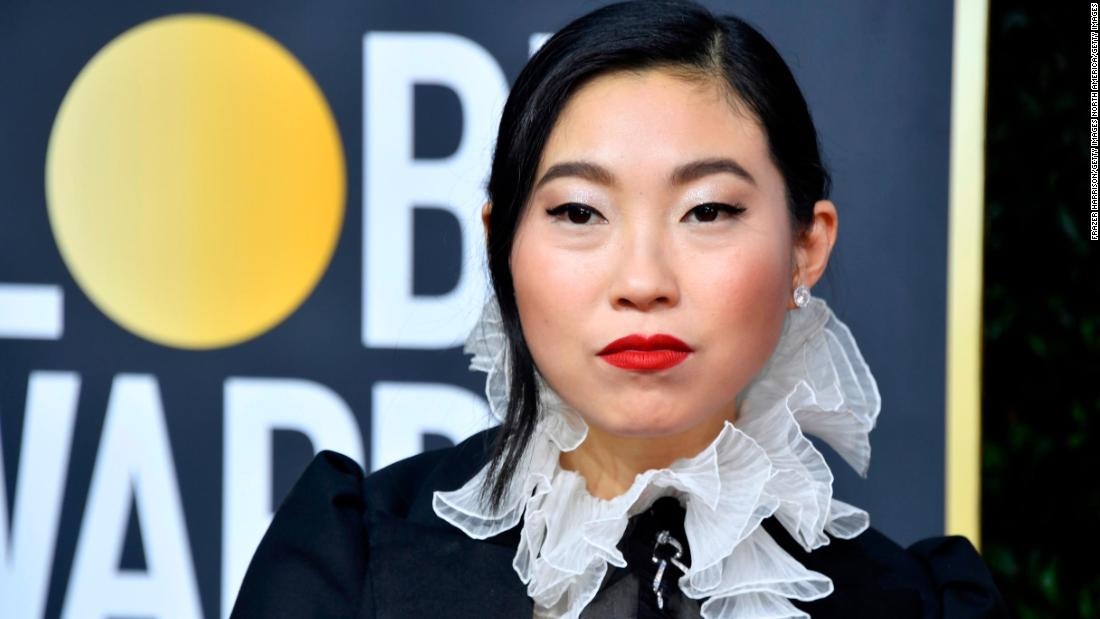 Awkwafina makes Golden Globes history