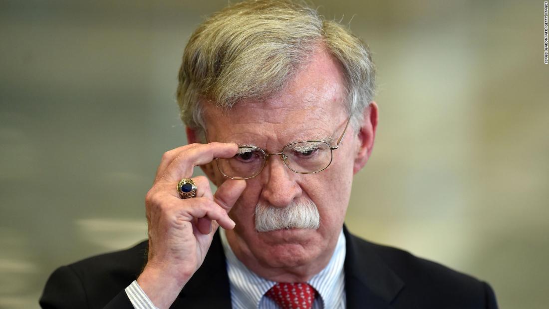 John Bolton’s statement should scare Trump