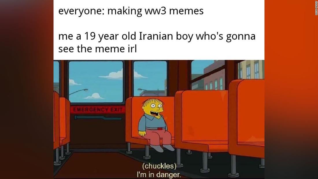 How Americans and Iranians are using memes and hashtags to cope with conflict