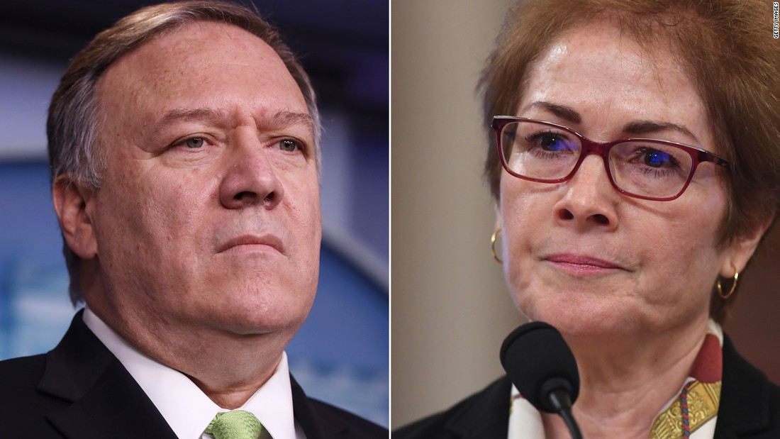 Pompeo says he wasn’t aware of possible surveillance of ex-US ambassador