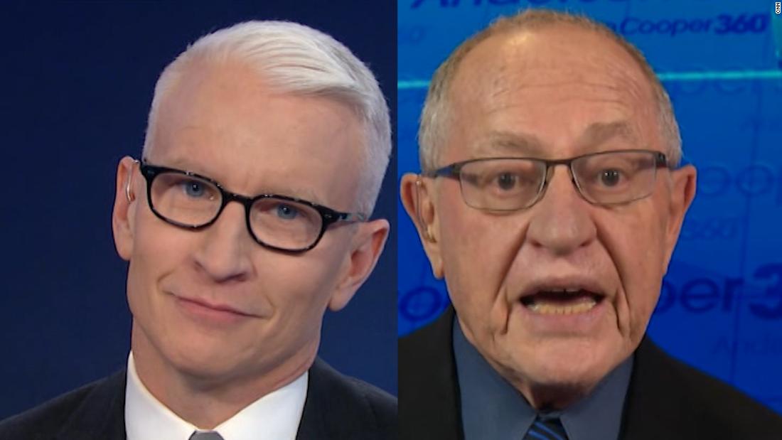 Cooper presses Dershowitz over changing impeachment view