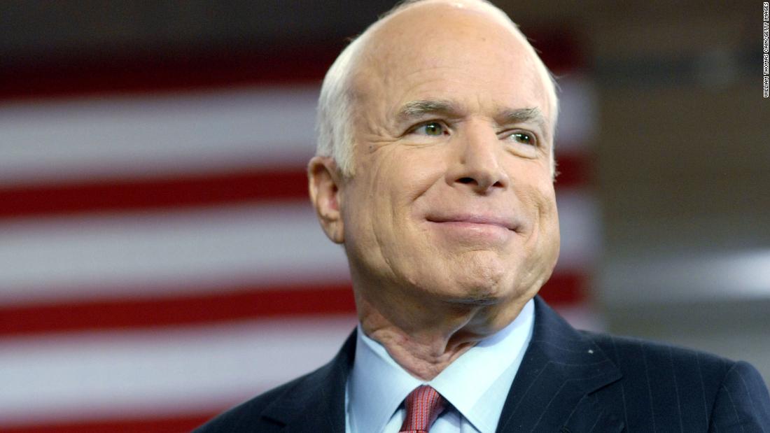 Democrats play video clip of McCain at trial