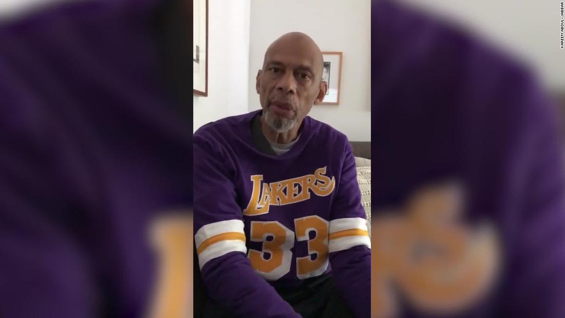 See Kareem Abdul-Jabbar’s touching Kobe tribute
