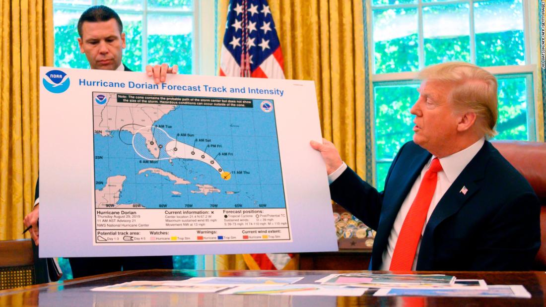 NOAA emails show outrage and panic over Trump’s false claims on Hurricane Dorian