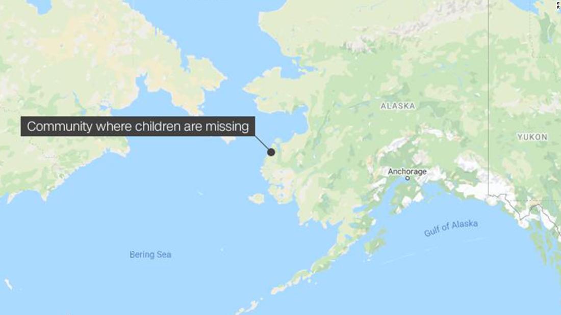 4 children are missing in an Alaska blizzard after going out on a snow-machine ride