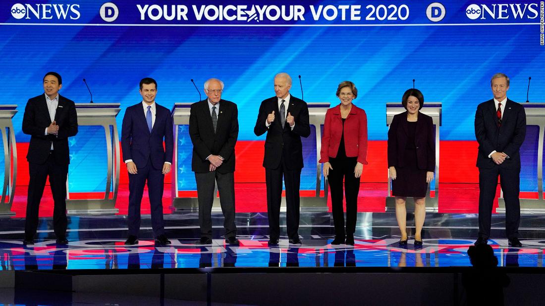 Buttigieg and Sanders clash on the debate stage after close finish in the Iowa caucuses