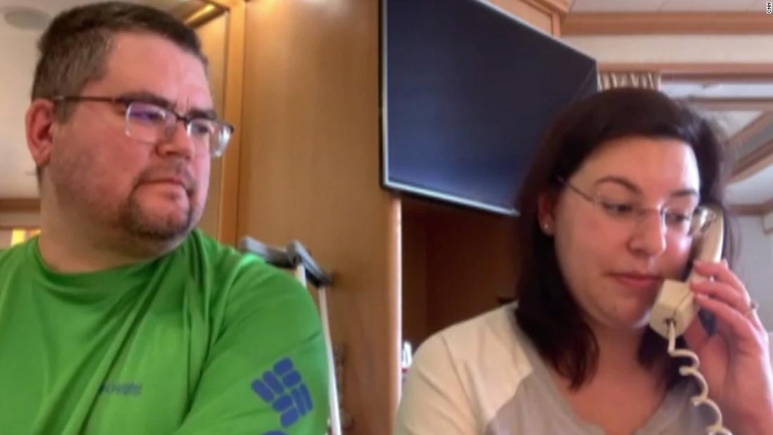 US coronavirus patient on quarantined ship speaks to CNN