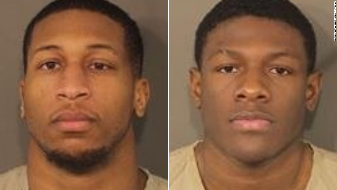 Two Ohio State football players were arrested on felony rape and kidnapping charges