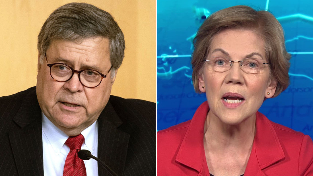 Elizabeth Warren on Justice Department: We’re watching descent into authoritarianism