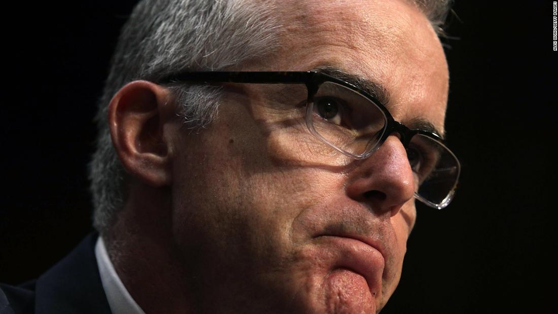 READ: DOJ statement on dropping criminal investigation into Andrew McCabe