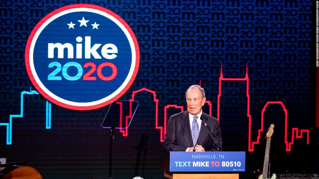 With 33 NBC cameras rolling and millions watching, Mike Bloomberg makes his debate stage debut in Las Vegas