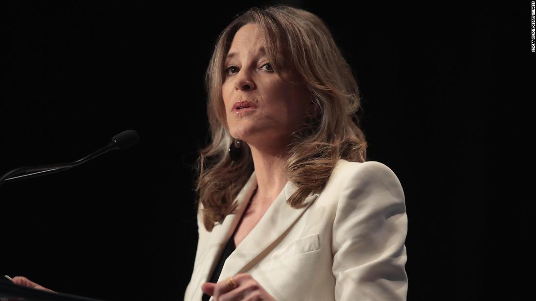 Marianne Williamson endorses Bernie Sanders for president
