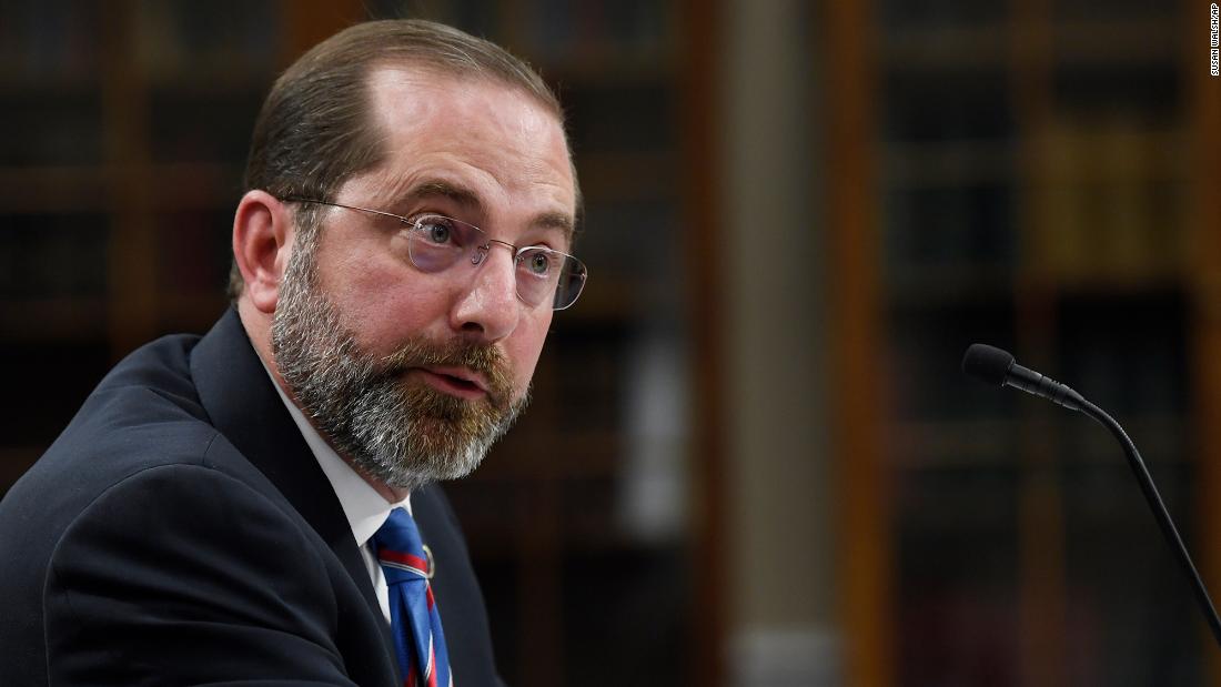HHS Secretary Azar: ‘I’m still chairman of the task force’ on coronavirus