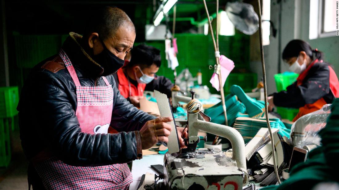 China’s factories just had a historically terrible month because of the coronavirus