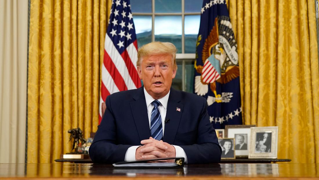 Trump’s coronavirus speech was a disaster