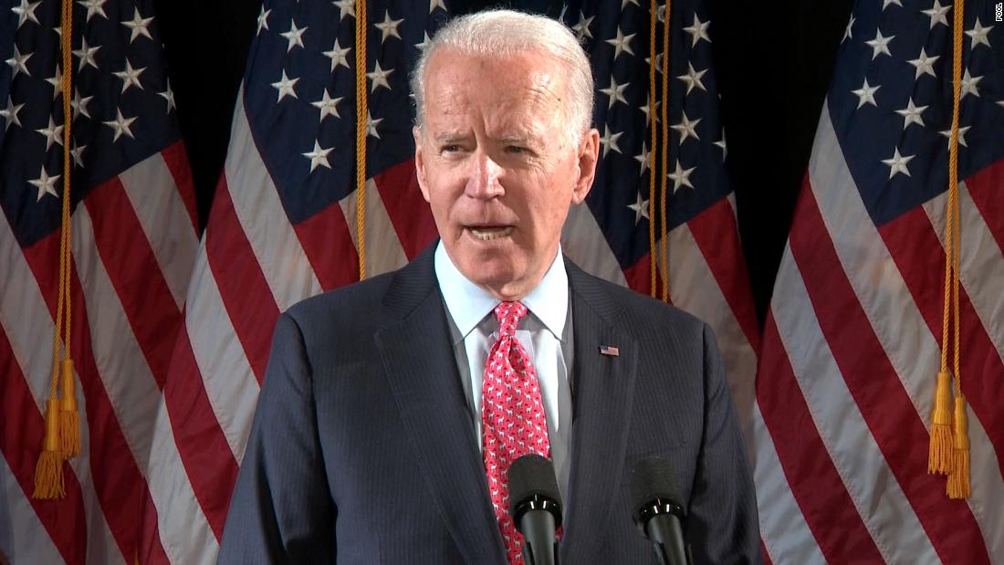 Joe Biden: The virus lays bare the shortcomings of the Trump administration