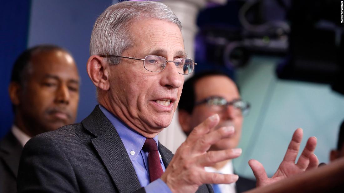 Dr. Anthony Fauci: May be weeks before we know if we’re having an effect