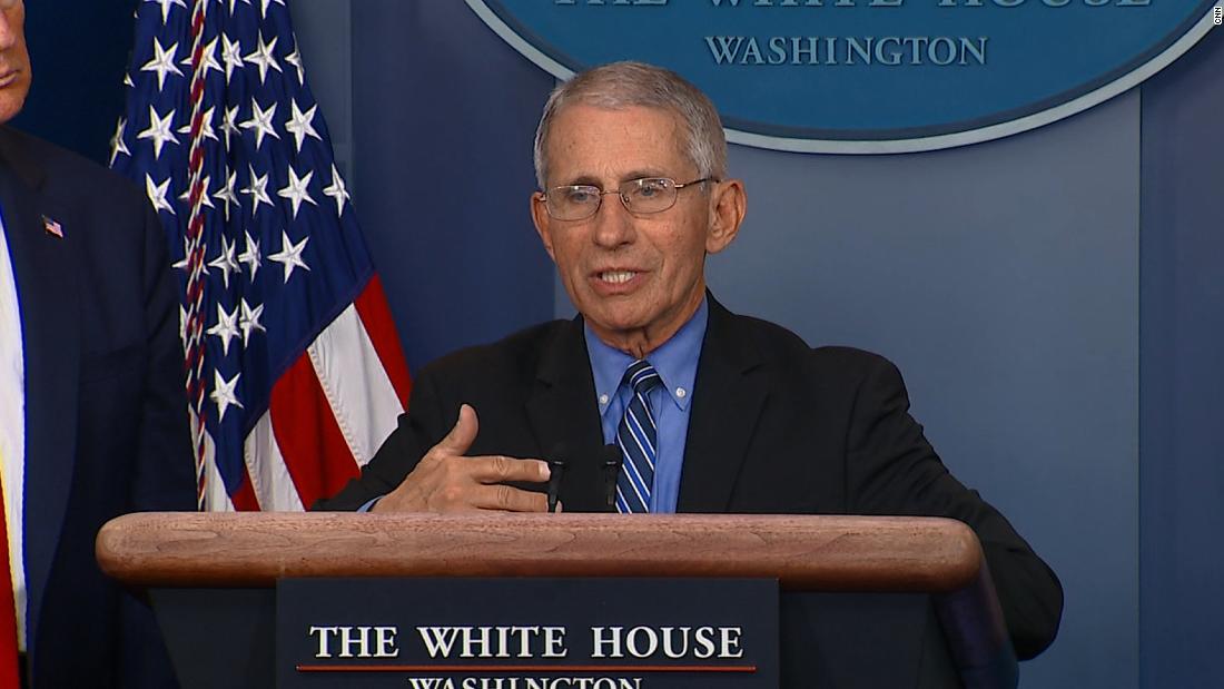 Dr. Fauci weighs in on President Trump’s Easter timeline