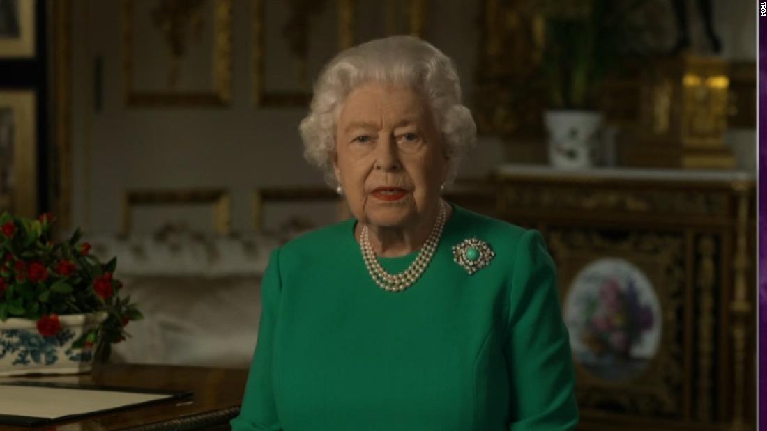 Queen Elizabeth calls for unity during the coronavirus pandemic in rare televised address