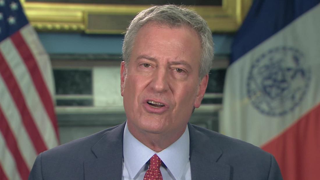 NYC school buildings closed until end of school year, mayor says