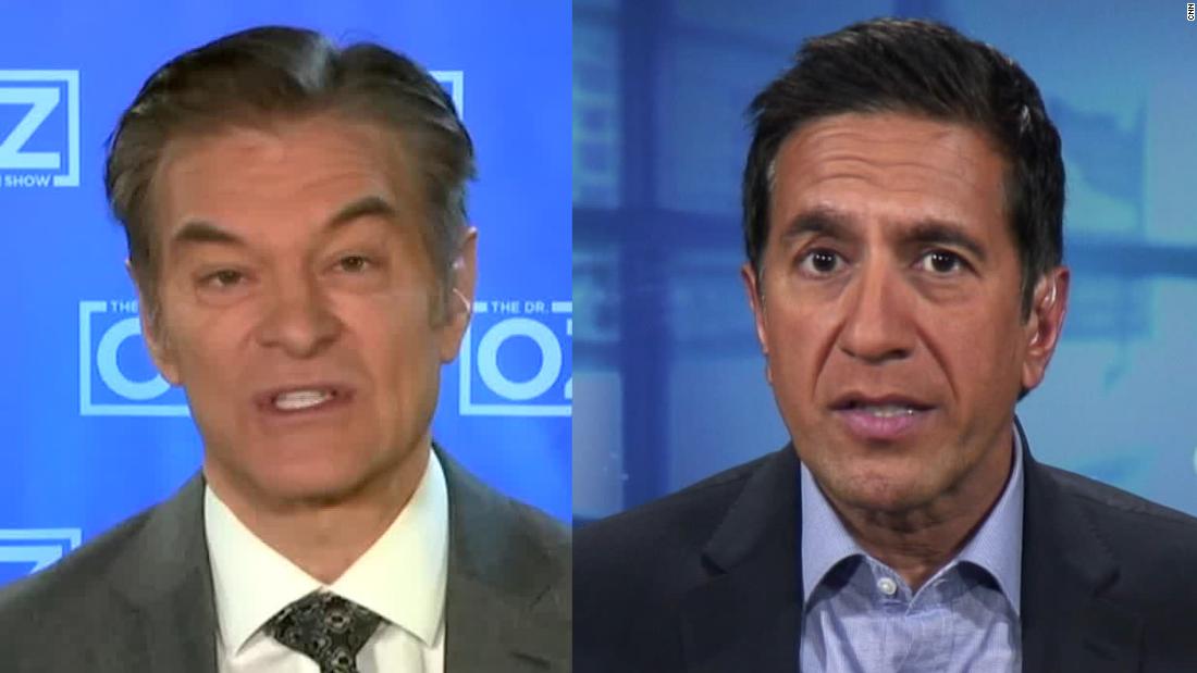 Dr. Sanjay Gupta reacts to Dr. Oz’s discussion on Fox News about opening schools