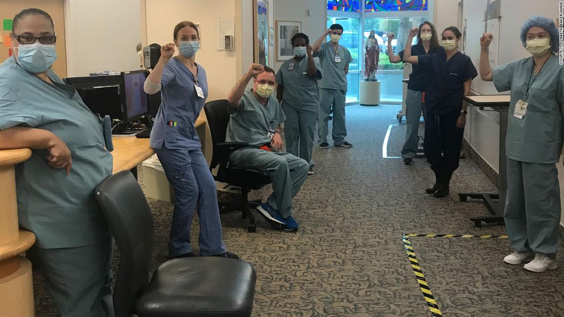 10 coronavirus-unit nurses are suspended, potentially for weeks, for refusing to work without N95 masks