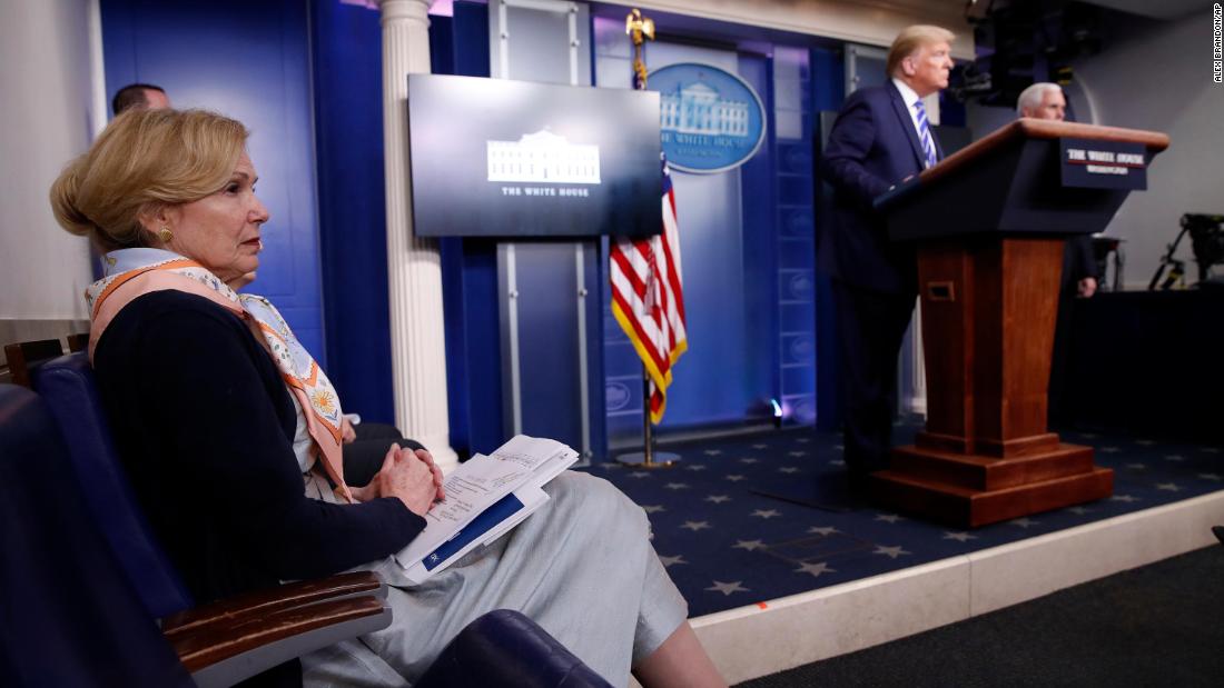 Trump is driving Birx’s balancing act to the limit