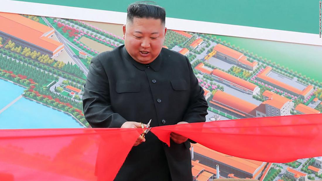 North Korean state media reports Kim Jong Un made first public appearance in weeks
