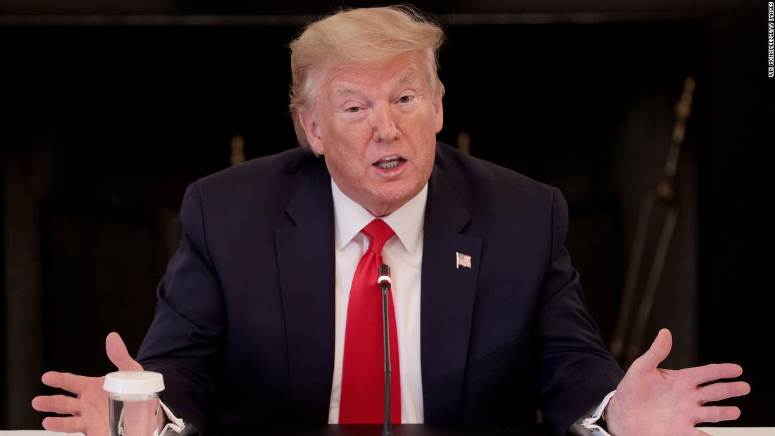Donald Trump turns the switch