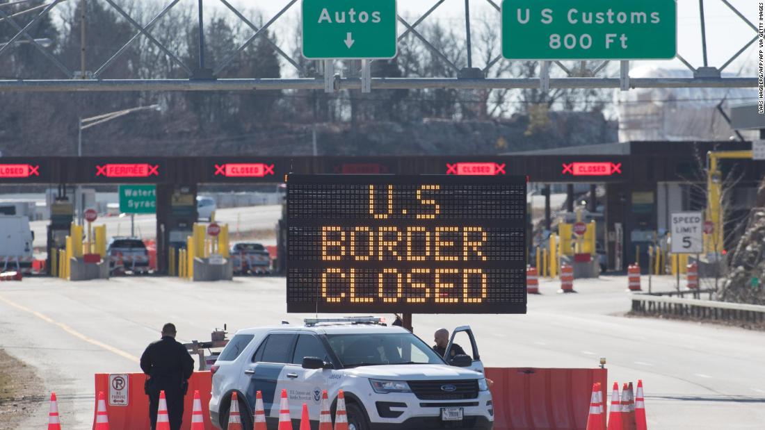 Trump administration to extend border and travel restrictions related to coronavirus