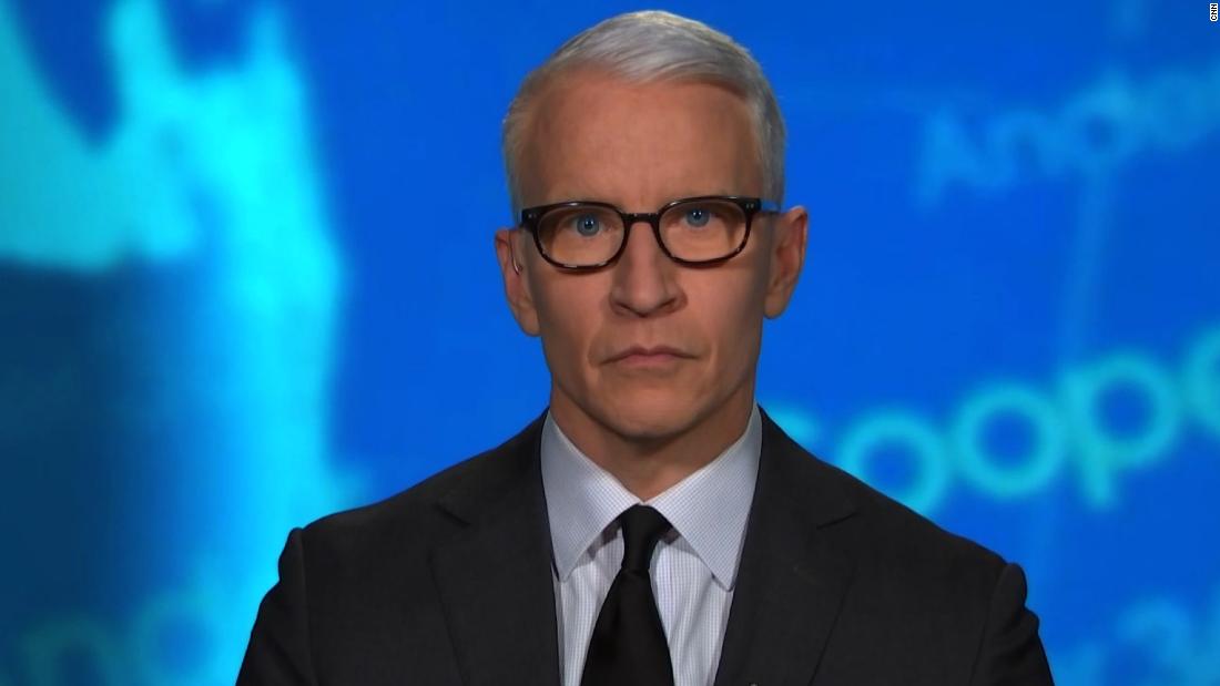 Anderson Cooper reacts to ‘utterly heartless’ Trump tweet
