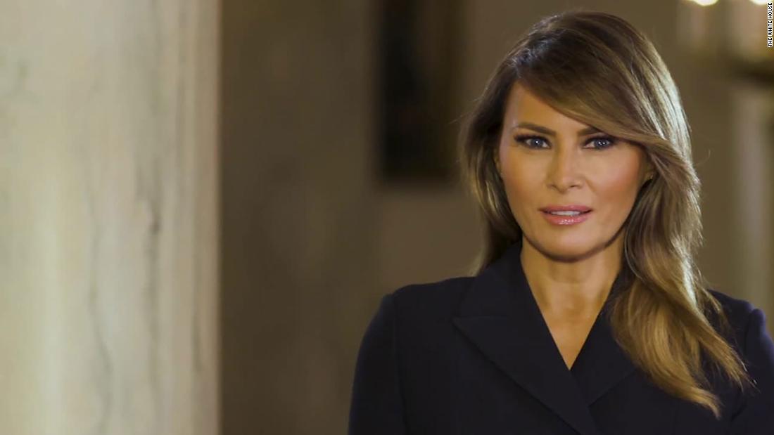 Melania Trump to students: ‘Your determination to get through this will define your generation for years to come’