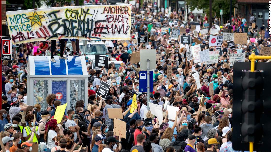 George Floyd’s death sparked heated protests across US as many call for charges against officers