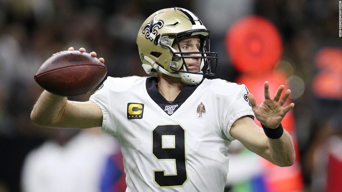 Drew Brees criticized for ‘disrespecting the flag’ remark