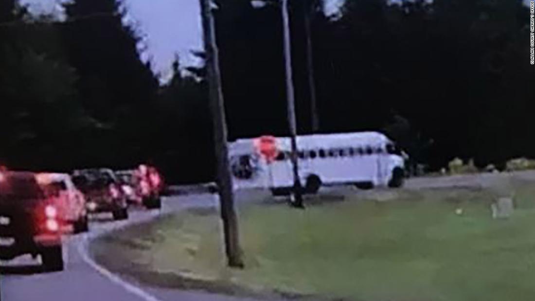 A family suspected of being Antifa protesters was trapped on a road near their campsite, police say