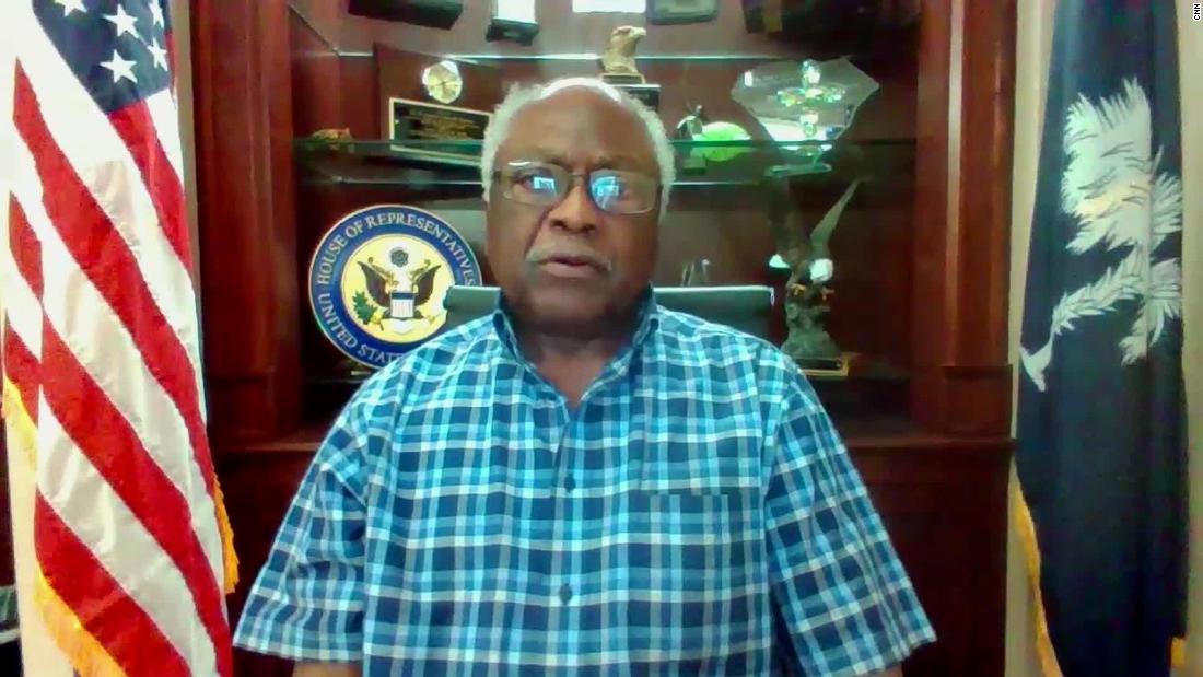 Clyburn says he does not support defunding the police