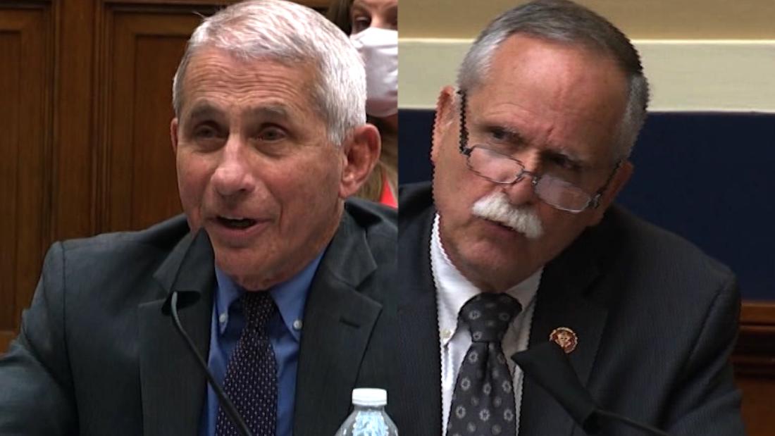 Dr. Anthony Fauci gets upset over GOP lawmaker’s question about masks