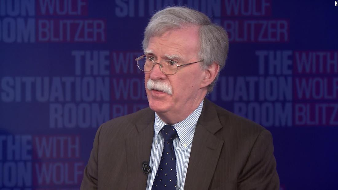 Bolton says Trump turned ‘a blind eye’ to the coronavirus pandemic