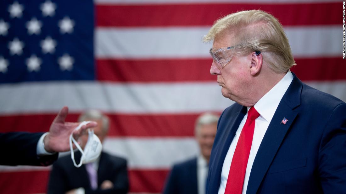 ‘It would help if from time to time the President would wear one’