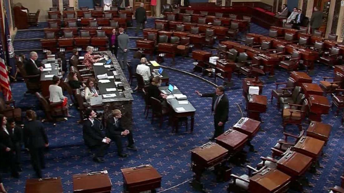 Senate GOP split with WH over elements of stimulus plan