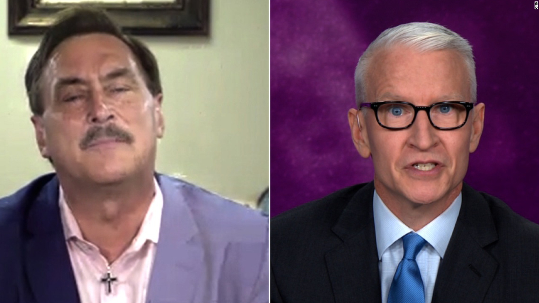 Anderson Cooper clashes with ‘MyPillow’ creator over unproven therapeutic