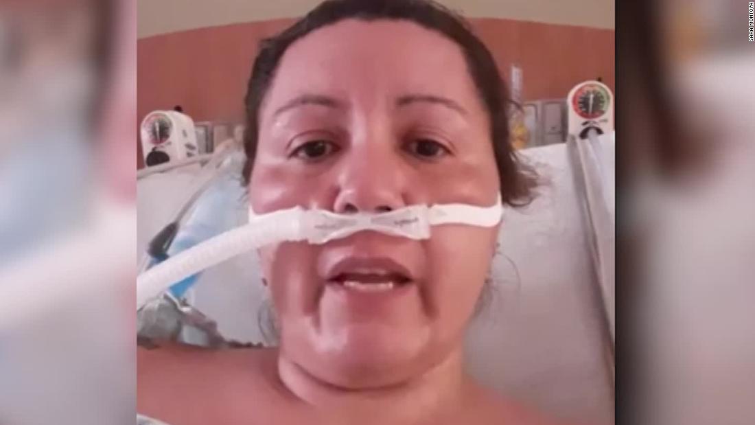Woman struggling to breathe makes urgent plea