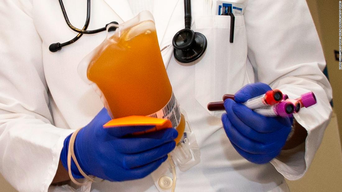 Trump expected to announce emergency authorization for convalescent plasma to treat Covid-19