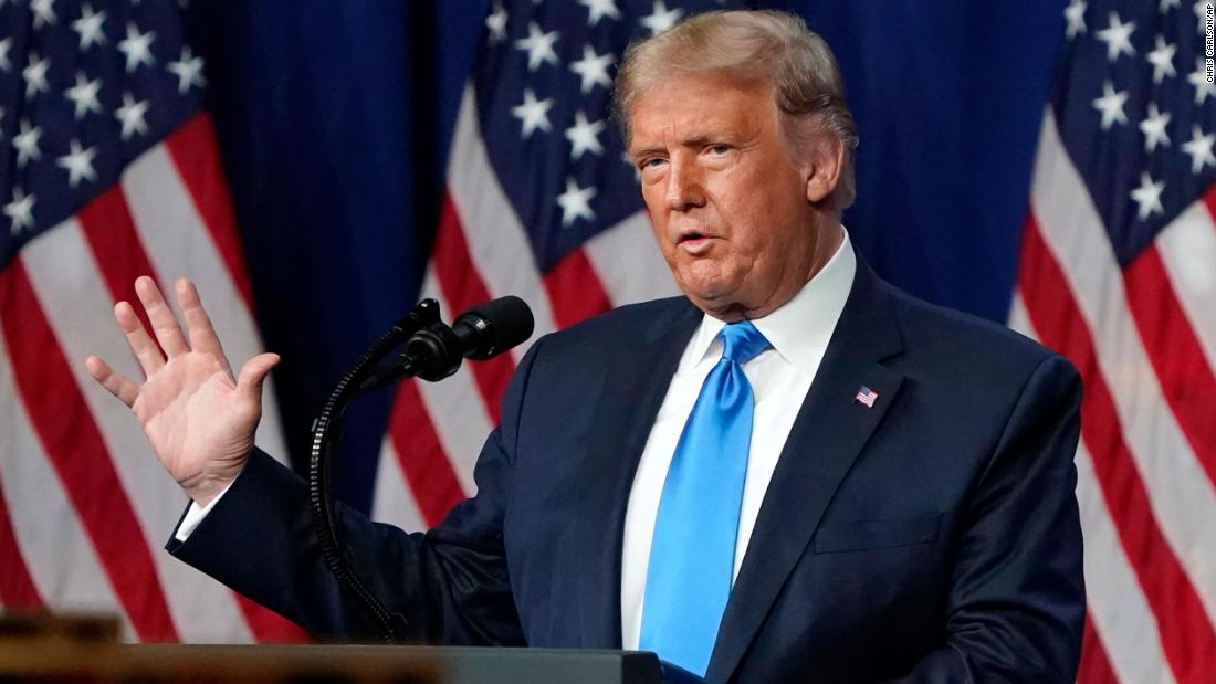 Trump uses dark message to kick off RNC despite aides claims of optimism