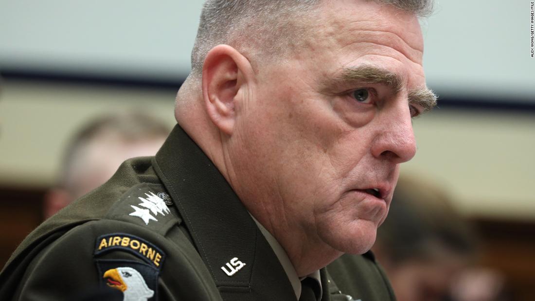 Top US general tells Congress the military won’t play a role in the 2020 election
