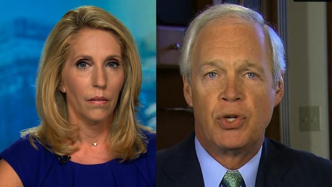Bash pushes Wisconsin GOP senator on violence in Kenosha