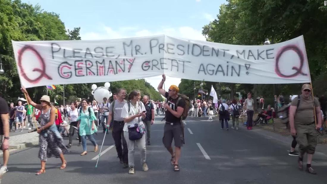 QAnon follower asserts Donald Trump is ‘an angel’