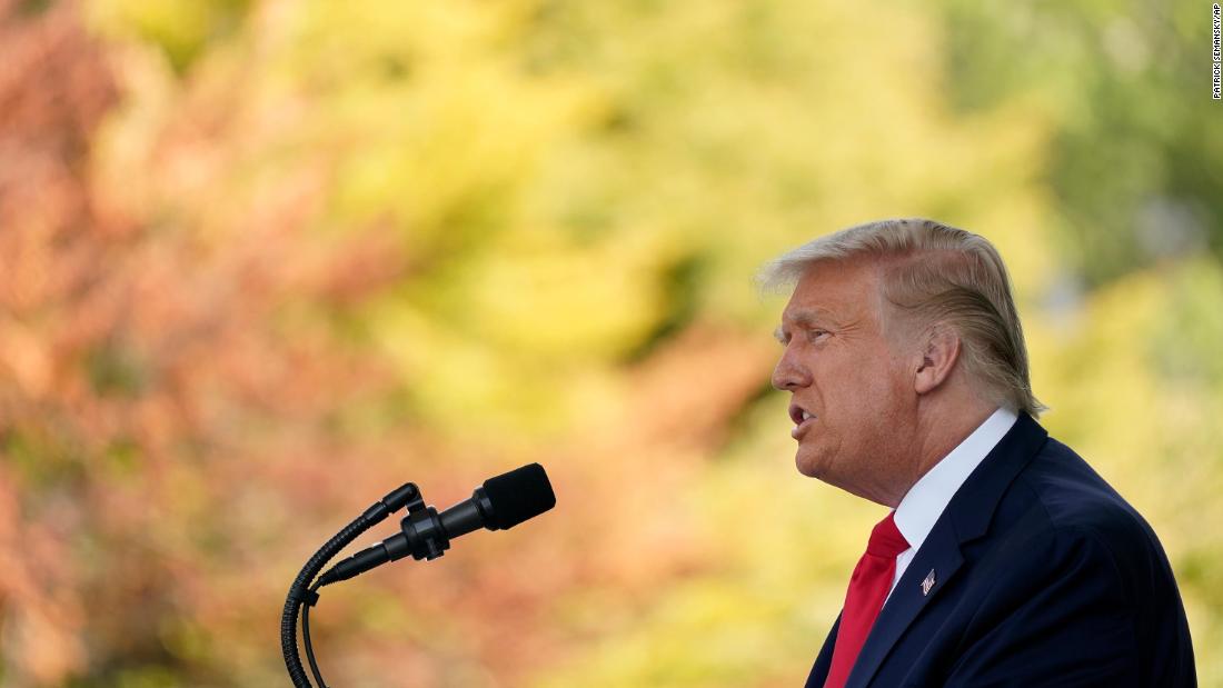 Fact check: Trump repeats numerous false claims in campaign-style press briefing from White House
