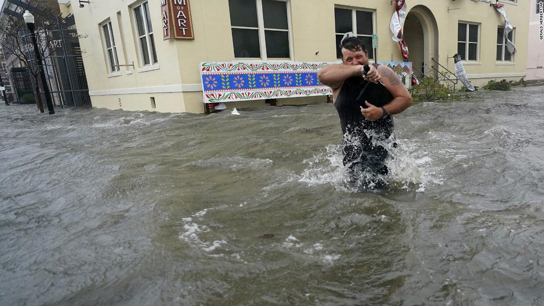 Sally threatens the Southeast with flooding and misery after battering Florida and Alabama